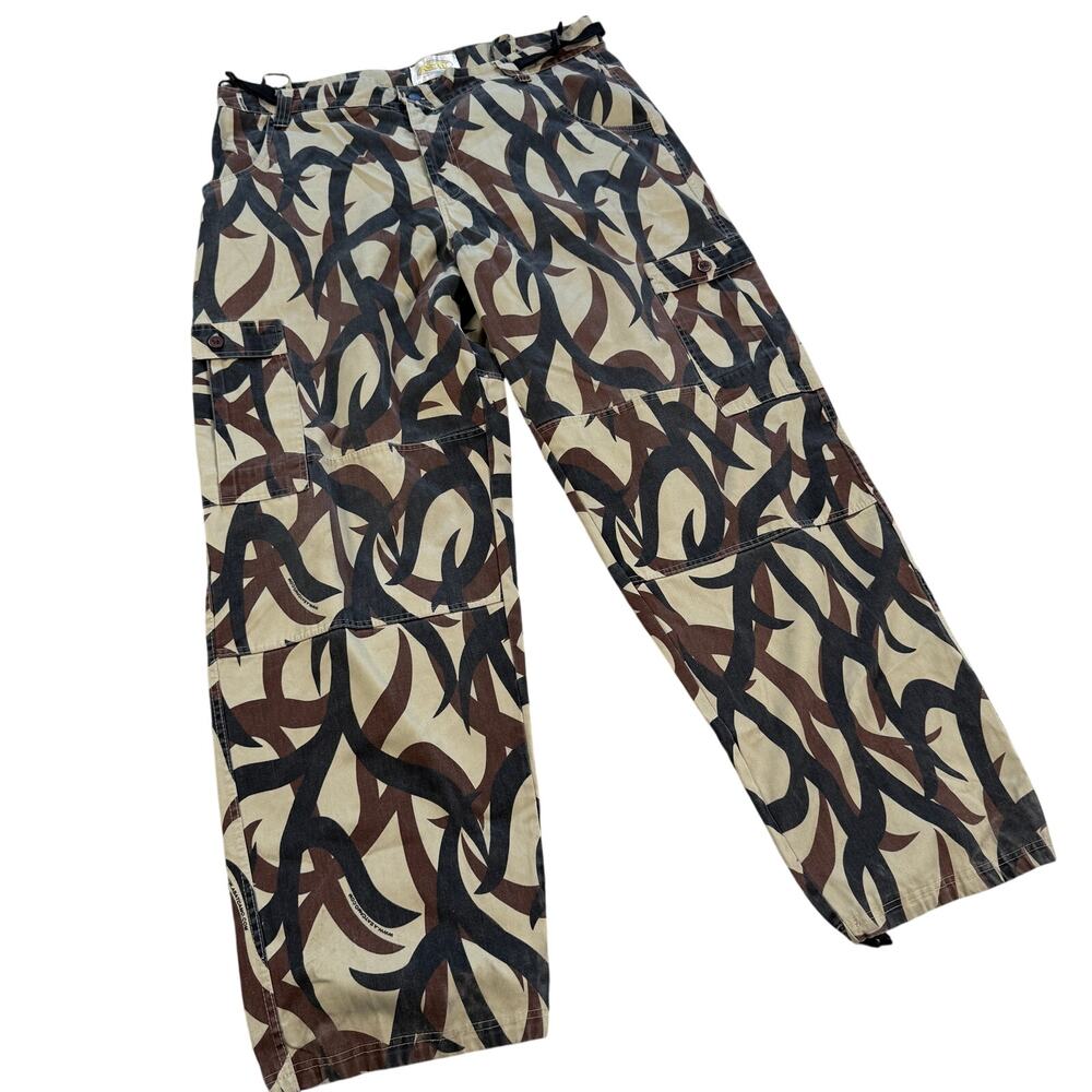 Vintage ASAT Camouflage Cargo Hunting Pants Men’s XL ~40” Waist